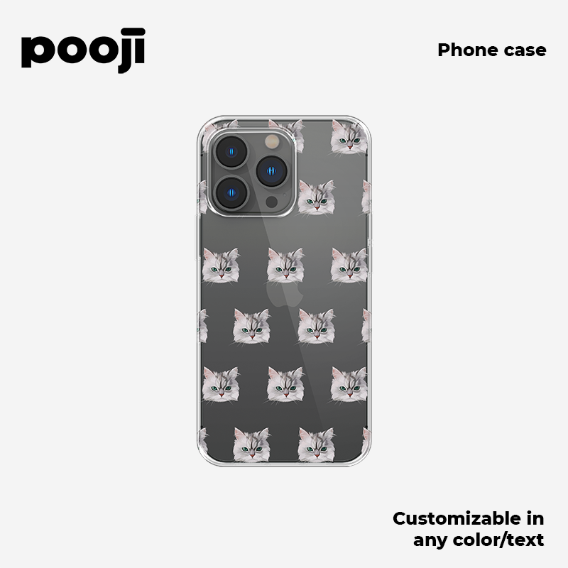 POOJI's Original Design Dopamine Phone Case with a textured feel