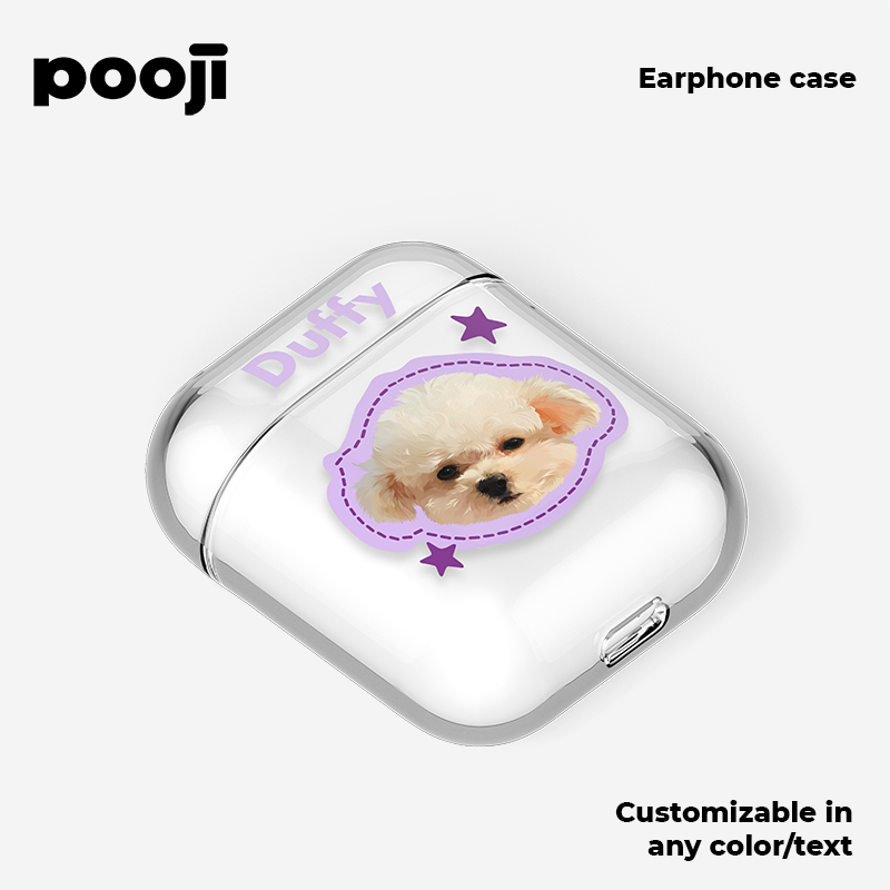 POOJI Original Design AirPods Bluetooth Earphone Case