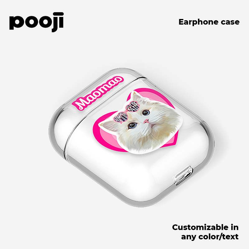 POOJI Original Design AirPods Bluetooth Earphone Case