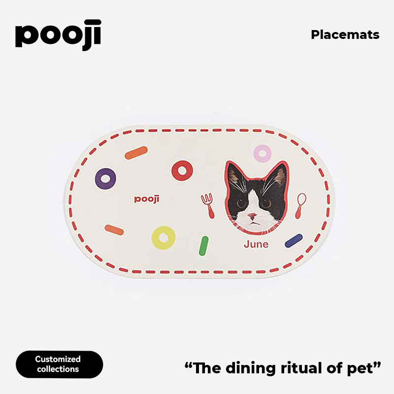 POOJI Original Design Dopamine Table Mat