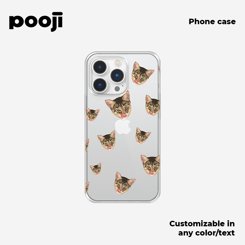 POOJI's Original Design Dopamine Phone Case with a textured feel