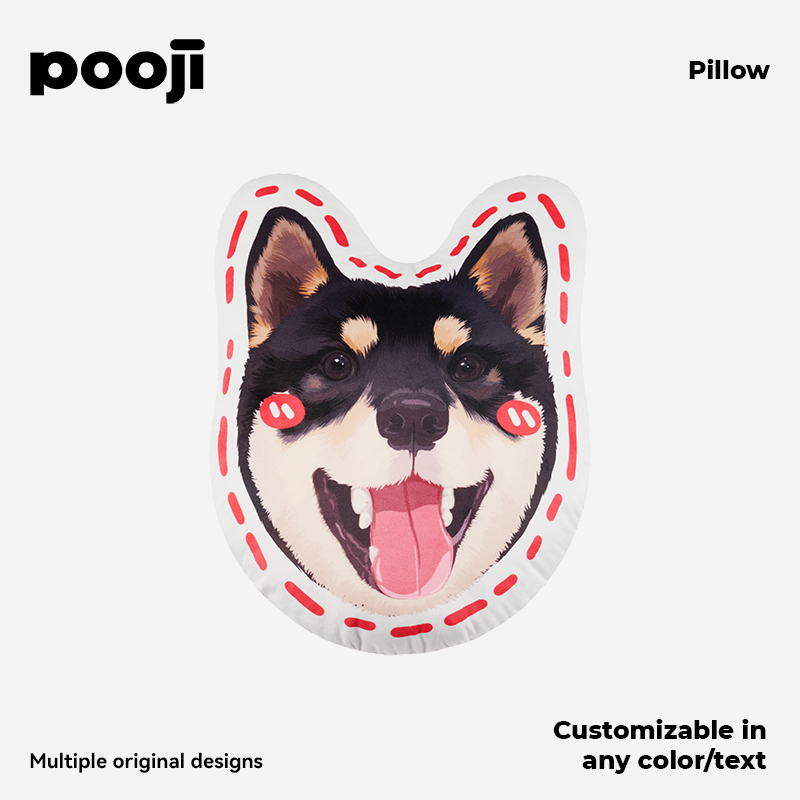 POOJI Original Design Pillow - Irregular Cute Doll Double-sided Pillow